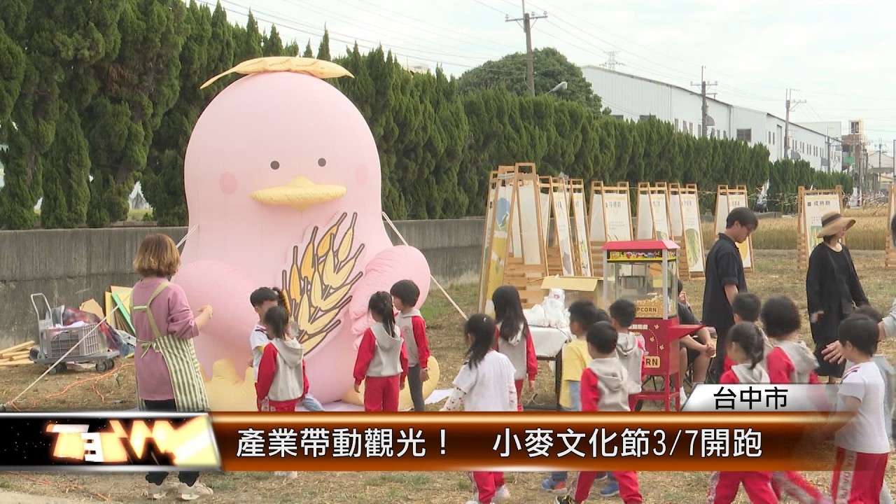產業帶動觀光！  小麥文化節3/7開跑│T-NEWS聯播網