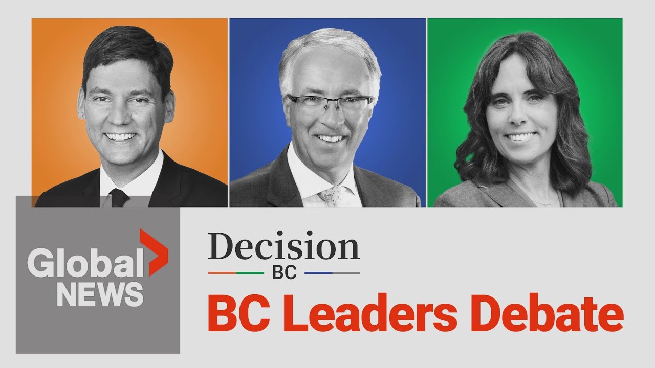BC election: Party leaders participate in televised debate | FULL