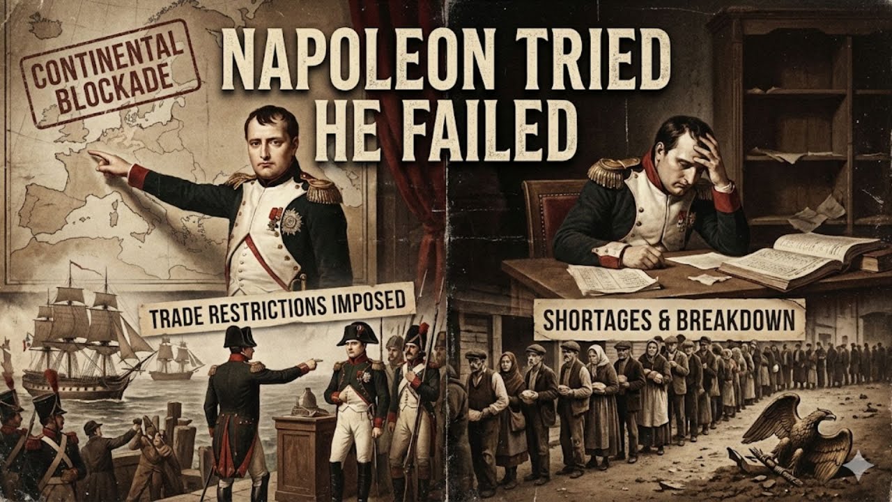 How Napoleon Tried to Bankrupt Britain — And Destroyed Himself Instead | Economic Warfare