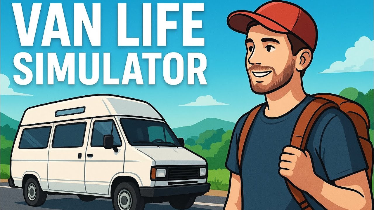 🚐💨 Come&ccedil;ando Minha Nova Vida na Estrada! &ndash; Van Life Simulator 