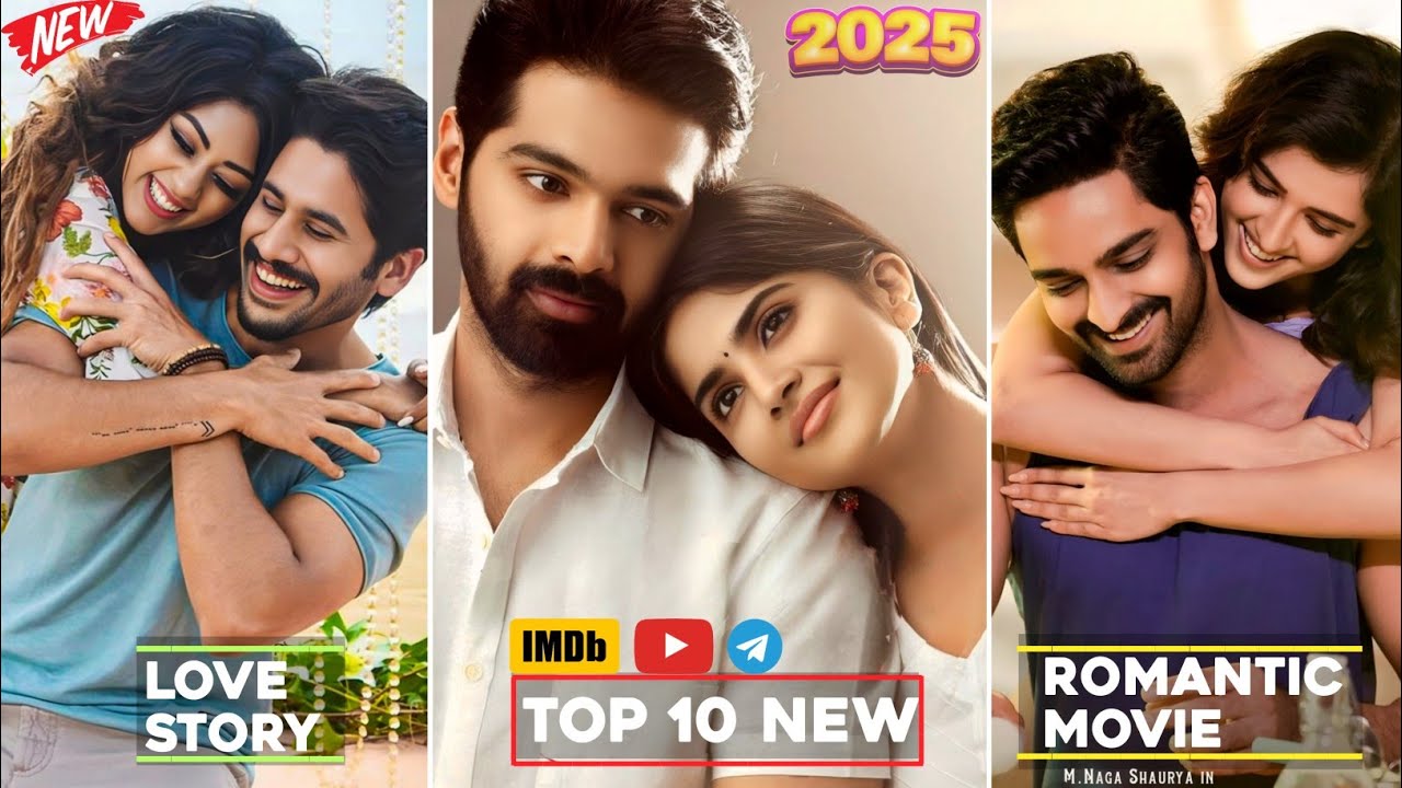Top 10 South Indian Love Story Romantic Movies In Hindi Dubbed 2025 | Love Story Movies 