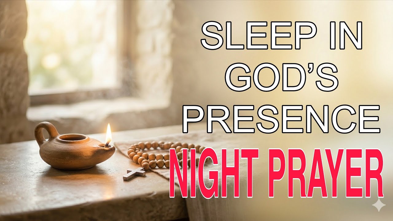 Night Prayer for Peaceful Sleep | sleep with God’s Word & Prayers for Peace while you sleep 