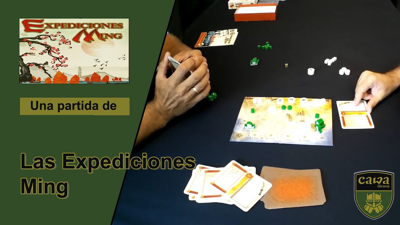 Las Expediciones Ming, jugamos una partida! Sobrevivira el Imperio Ming?
