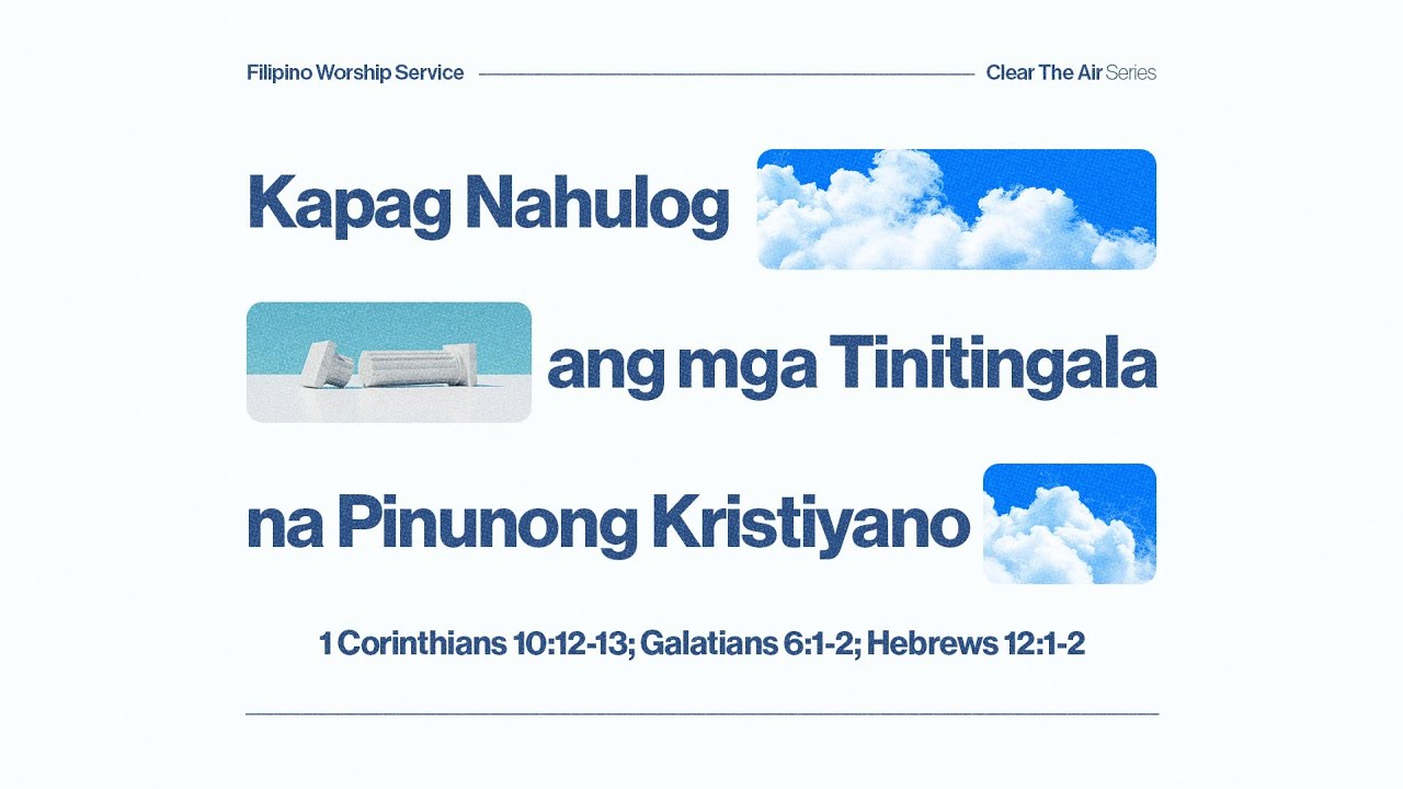 GCF Sunday Worship Service (Filipino) • January 25 • Pastor BJ Sebastian