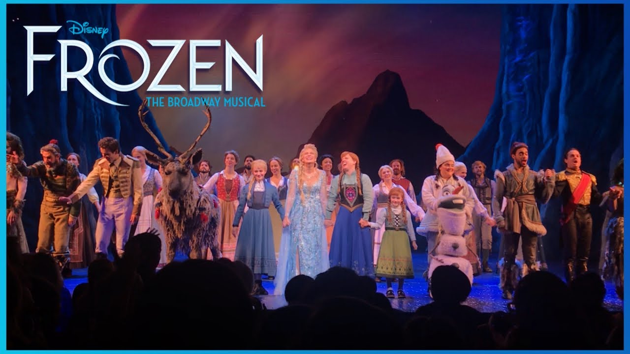FROZEN on Broadway Curtain Call Aug 25th 2019