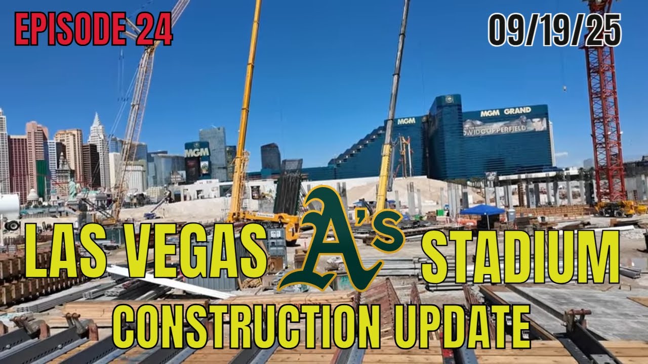 Новости о строительстве стадиона Las Vegas Athletics от 19.09.2025