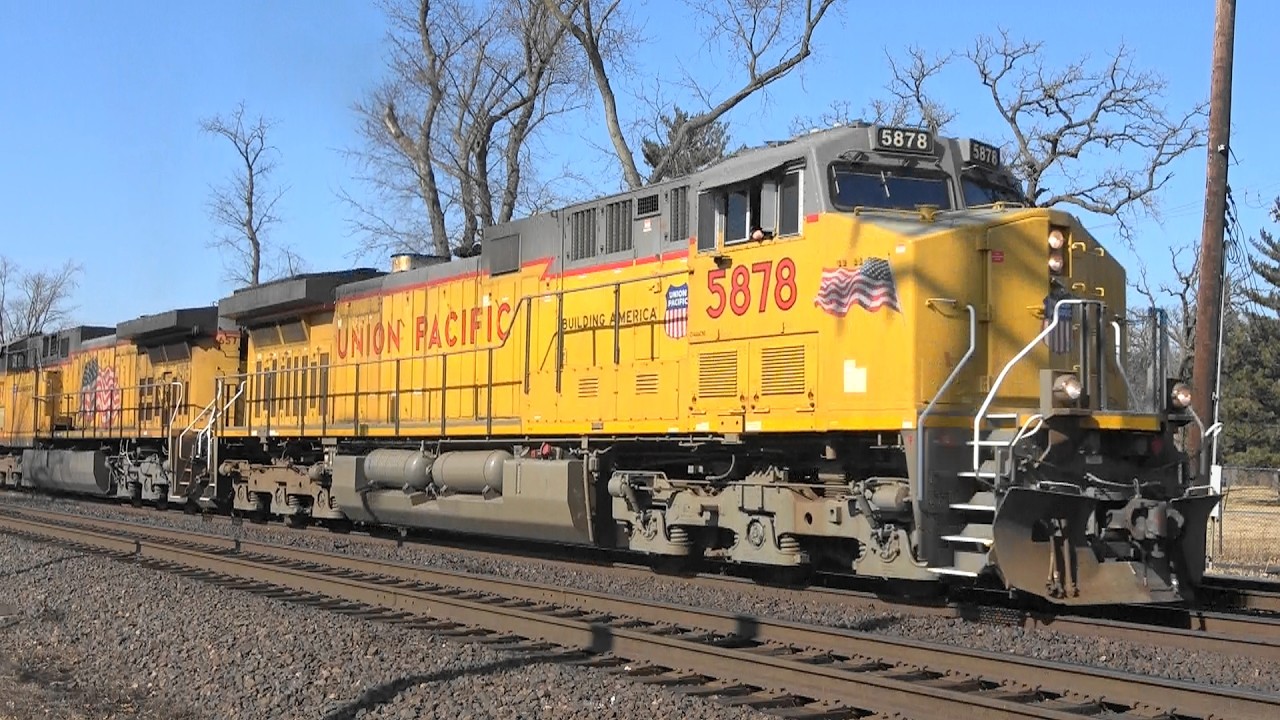 Two UP Coal Trains In West Chicago, IL