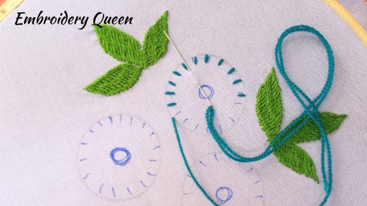 Hand Embroidery: Stitch Your Flower Patterns with Embroidery Queen