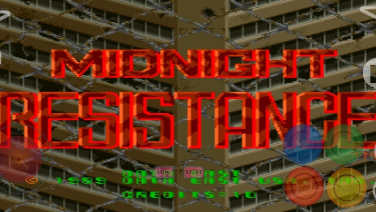 Midnight Resistance | Unlimited Fire Weapon Hacked | All Bosses Ending