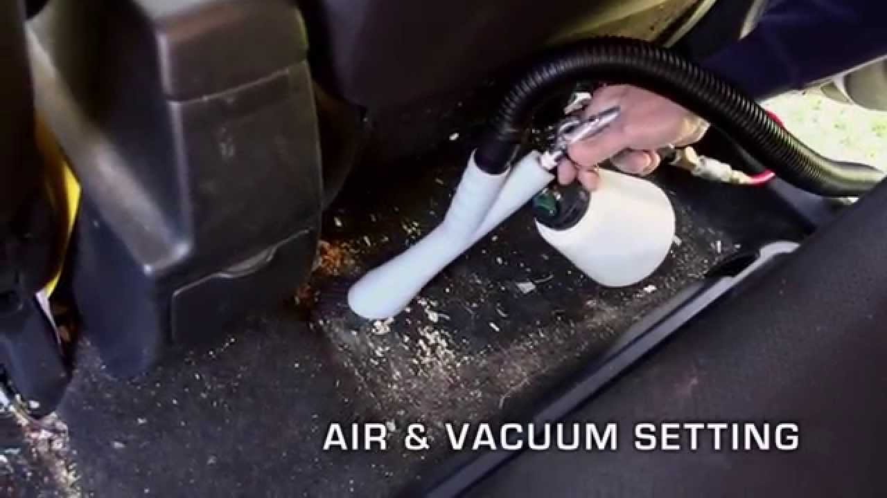 The Fastest Way to Clean Your Car's Interior - TORNADOR VELOCITY VAC