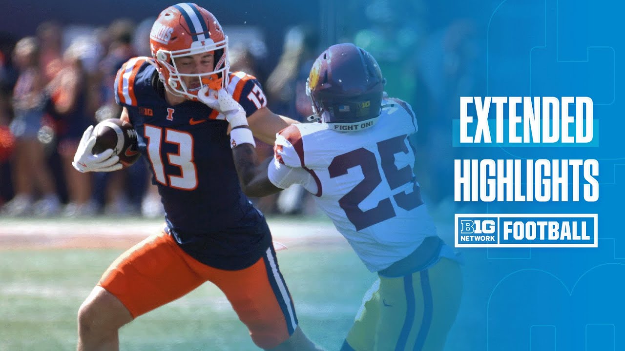 USC at Illinois | EXTENDED HIGHLIGHTS | Big Ten Football | 09/27/2025