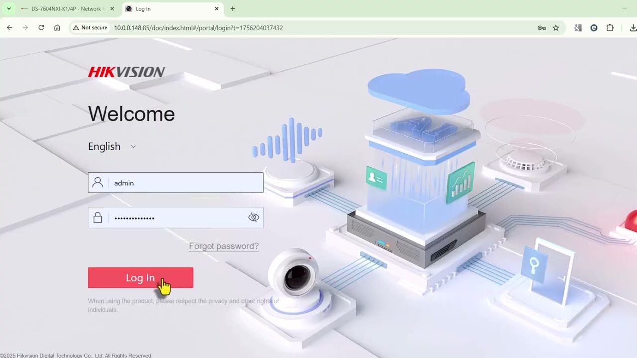 Hikvision Acusearch config