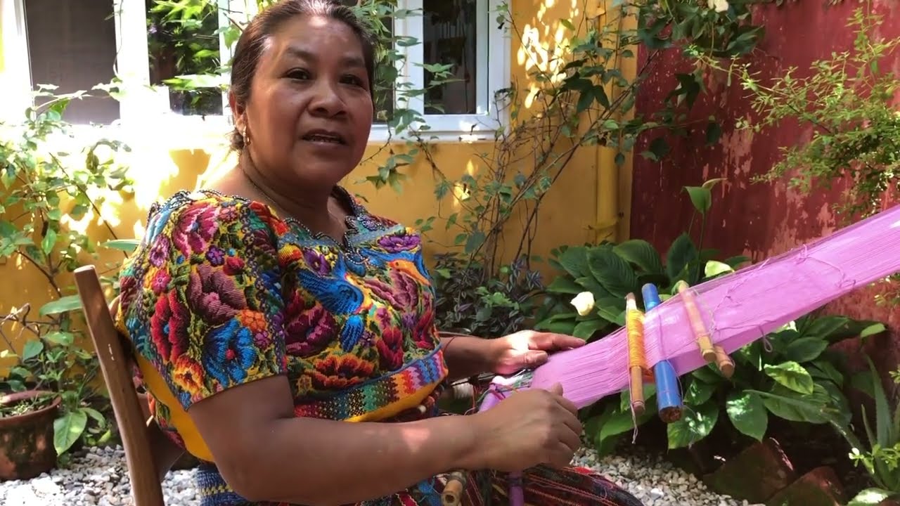 Meet Everilda, talented backstrap weaver and teacher