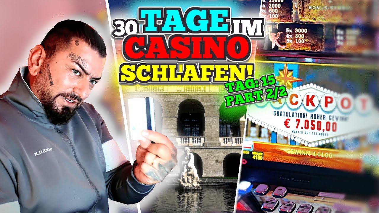 30 Tage in SPIELO schlafen!🤑– Tag 15 : PART 2/2 😱 #VLOG
