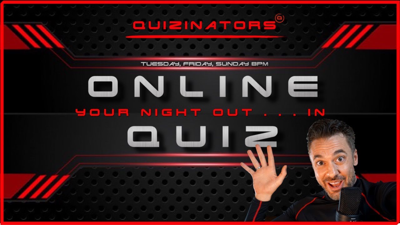 Live Online Virtual Tuesday Pub Quiz 159