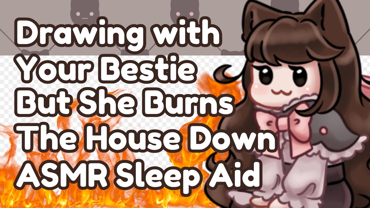 Drawing With Your Catgirl But It Gets Really Hot ASMR