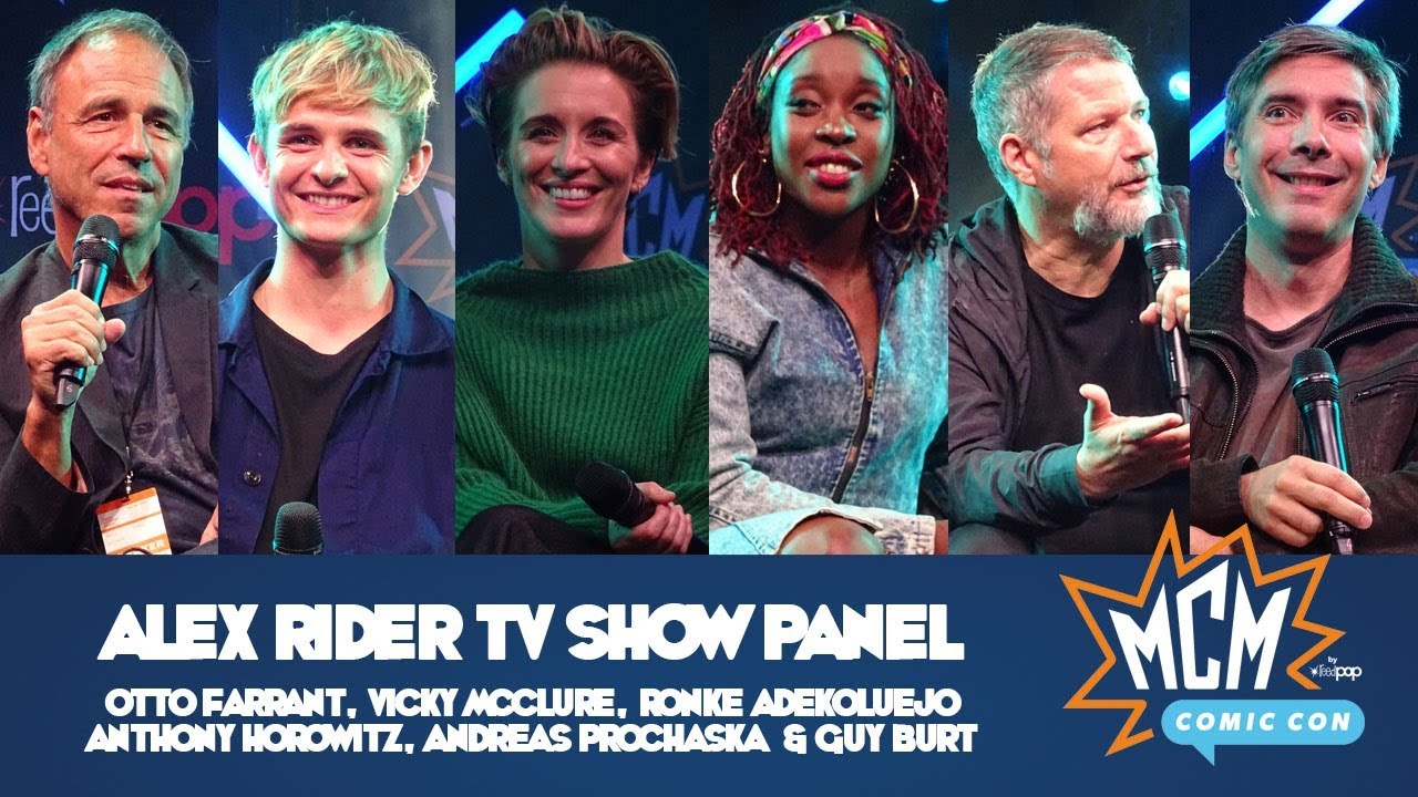 Alex Rider TV Show Main Stage Panel From MCM London Comic Con - Oct 2019