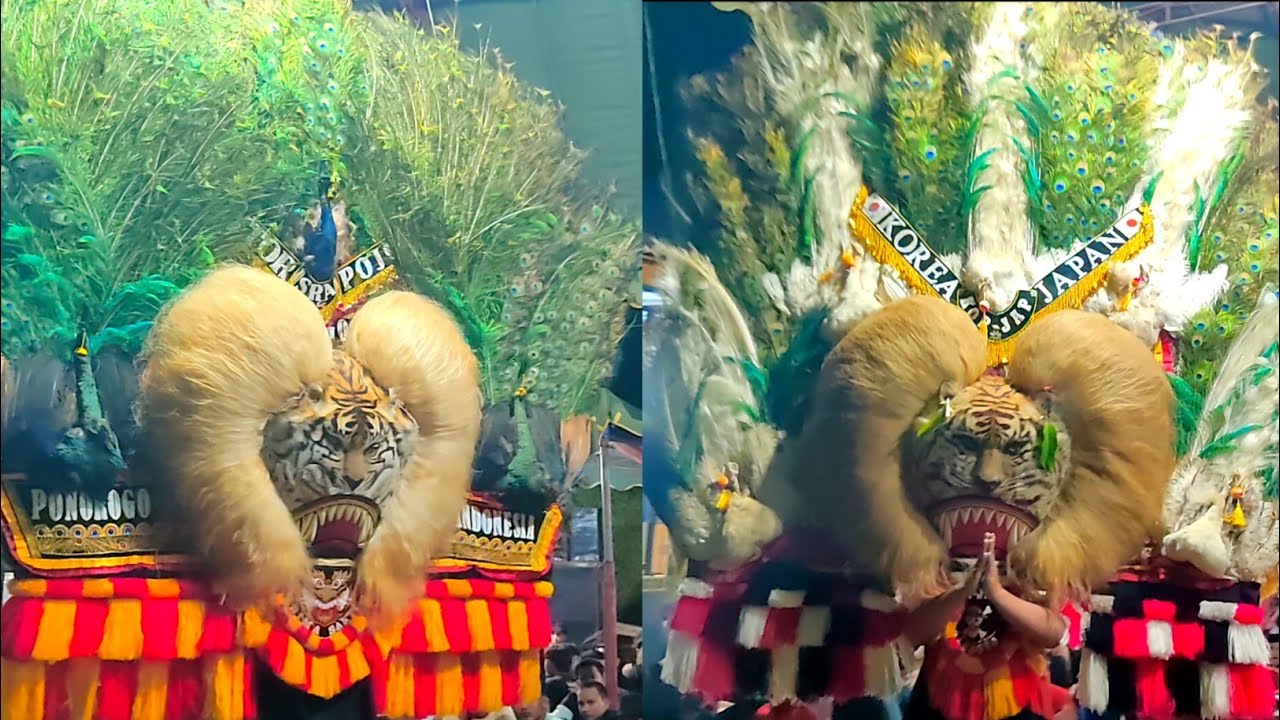 MERINDING.!! DUEL GANAS SOLAH DADAK MERAK PARA PEMBARONG MUDA REOG PONOROGO GETARKAN DESA PANGKAL 