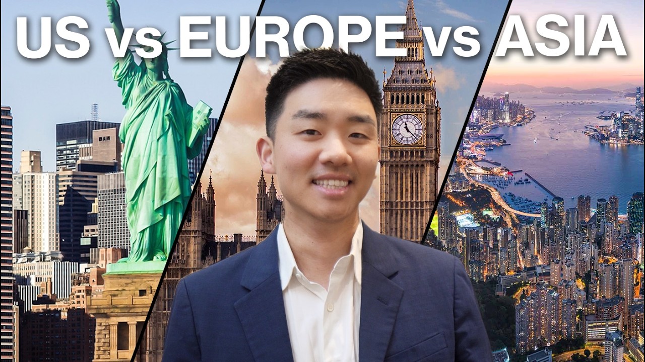 Объяснение инвестиционного банкинга в США, Европе и Азии