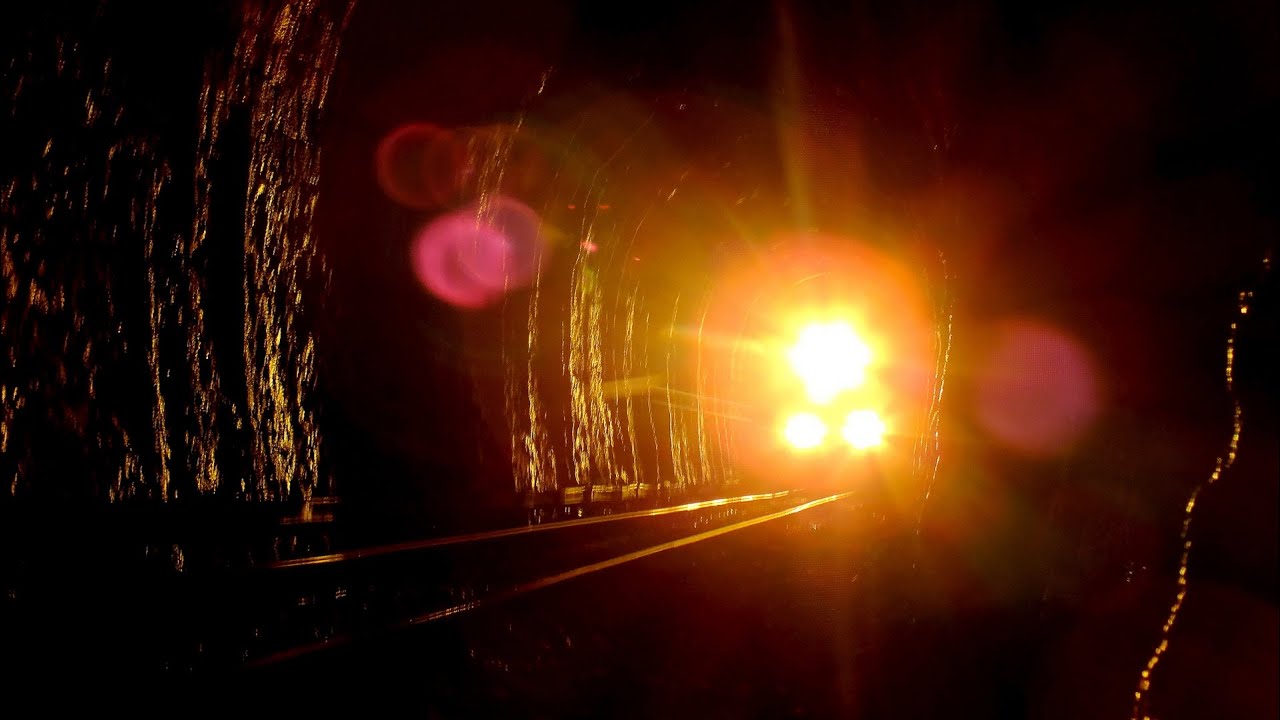 Inside Bralos Railway Tunnel (2,1 km) - Trains & Speleothems - [318]
