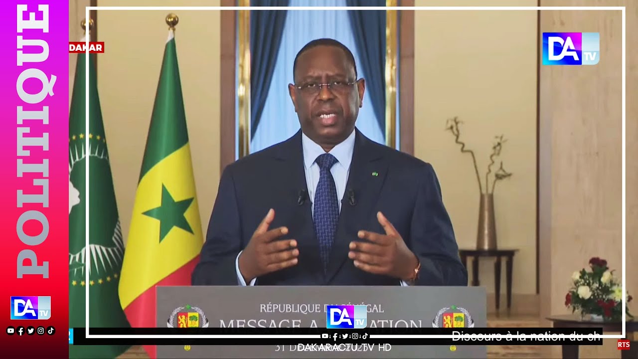 MESSAGE A LA NATION DU PRESIDENT MACKY SALL: Intégralité du discours en FRANCAIS