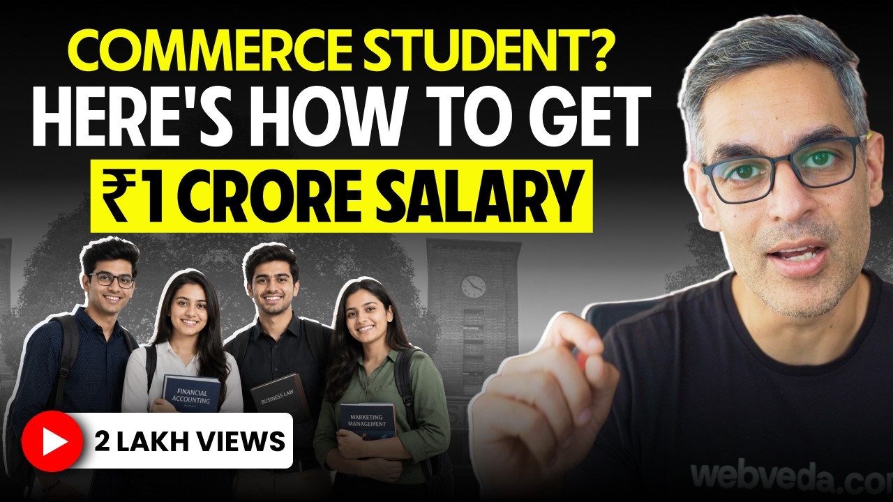 COMMERCE Career Options After 12th - Full Guide 2026 | Warikoo Careers Hindi