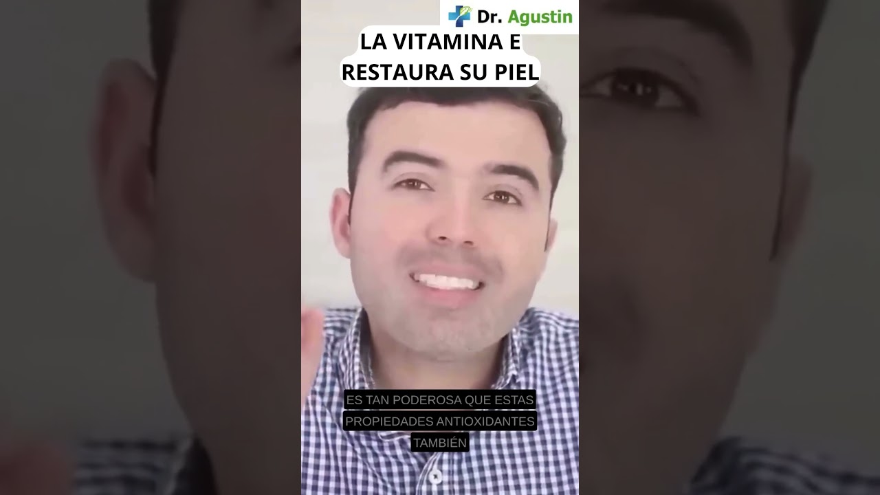 La Vitamina E Restaura su Piel #shorts
