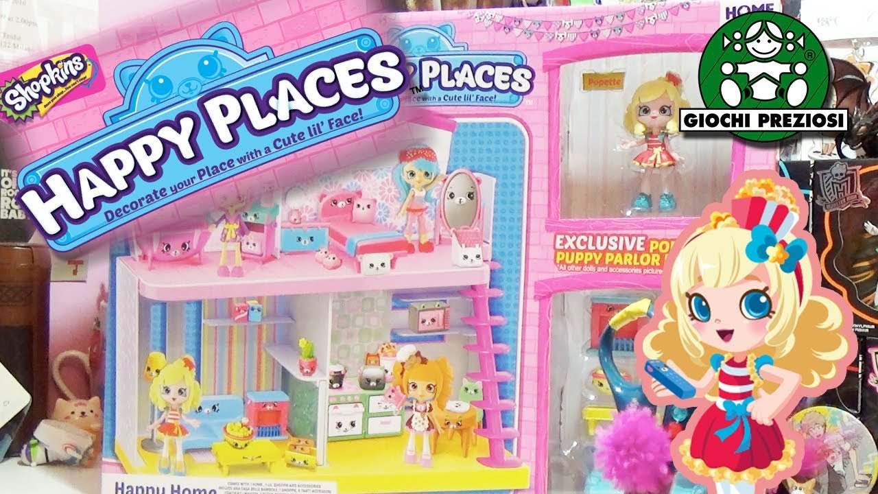 Happy Home - HAPPY PLACES - Arrediamo con i Petkins!! Gli amici degli Shopkins!!