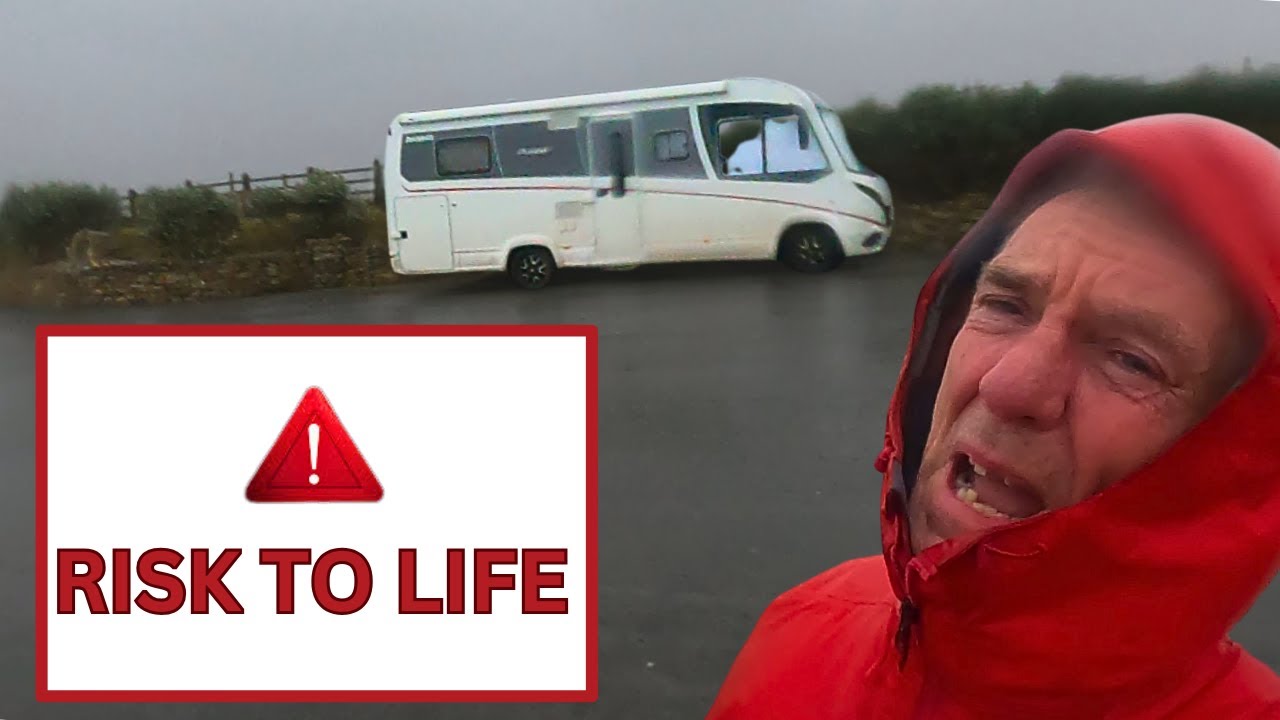 SURVIVING IRELAND'S WORST STORM In Our MOTORHOME