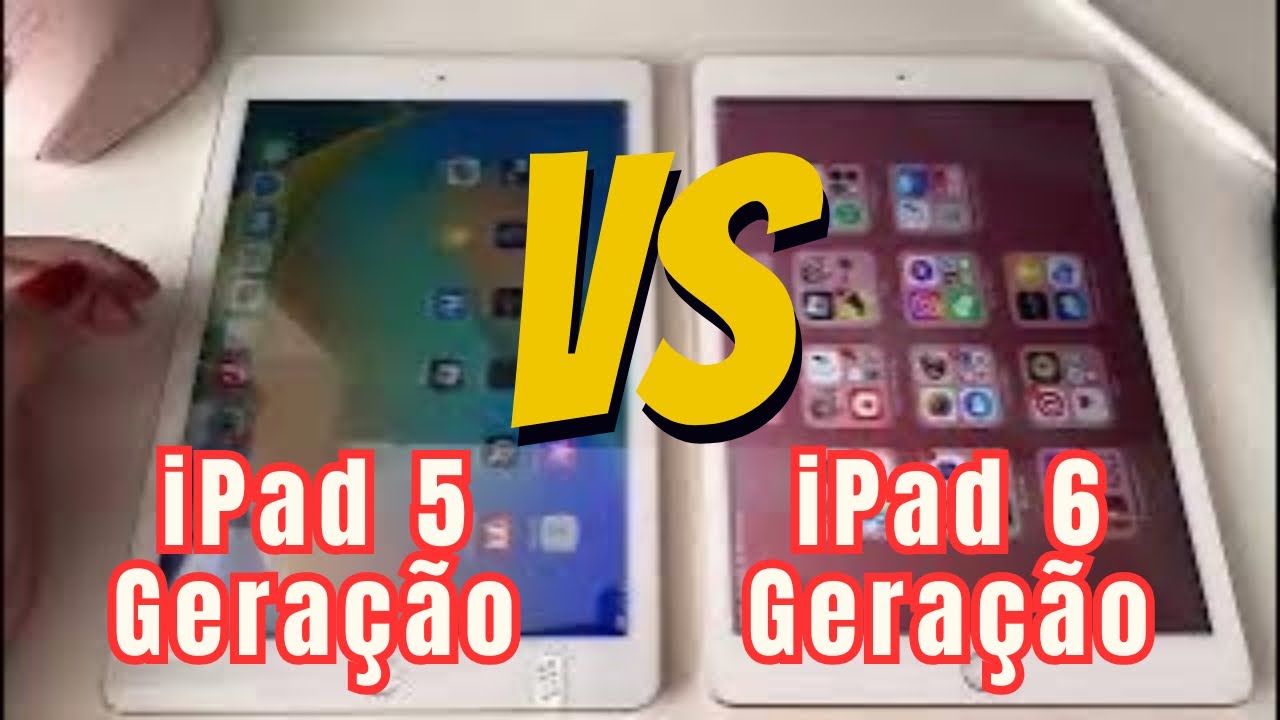 iPad 5 Geração e iPad 6 Geração da SHOPEE | BAIXA APPS em 2024? COMPARATIVO