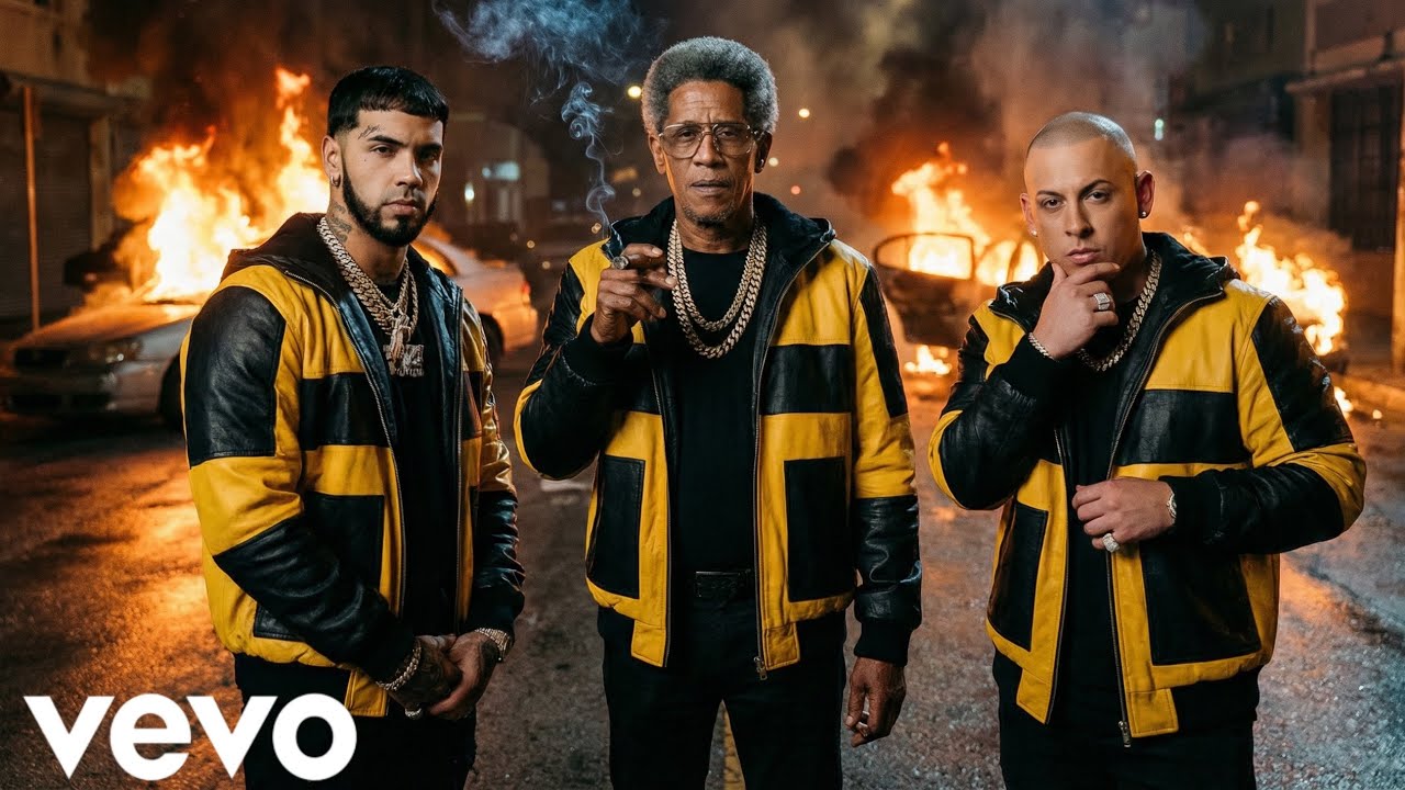 Tego Calderon, Cosculluela, Anuel, Amigos Falsos No Son Reales (Official Music Video)