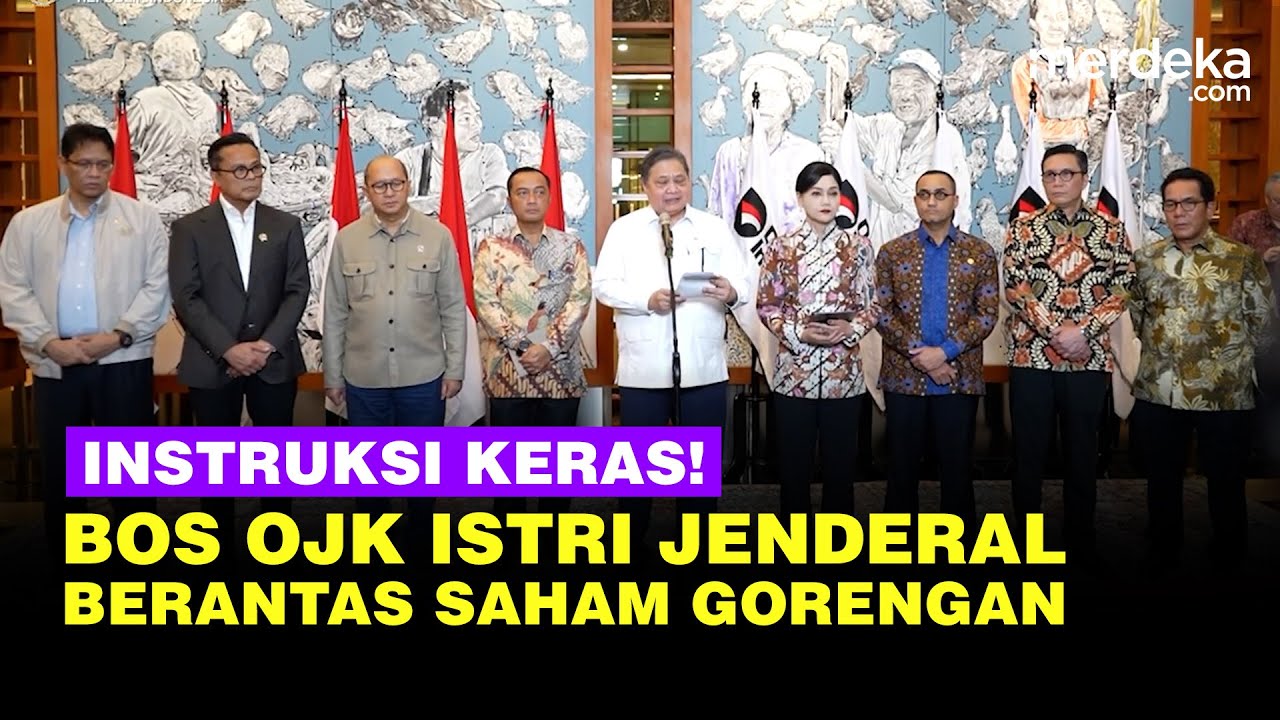 [FULL] Keras Ketua OJK Friderica Widyasari Istri Jenderal Instruksikan Berantas Saham Gorengan