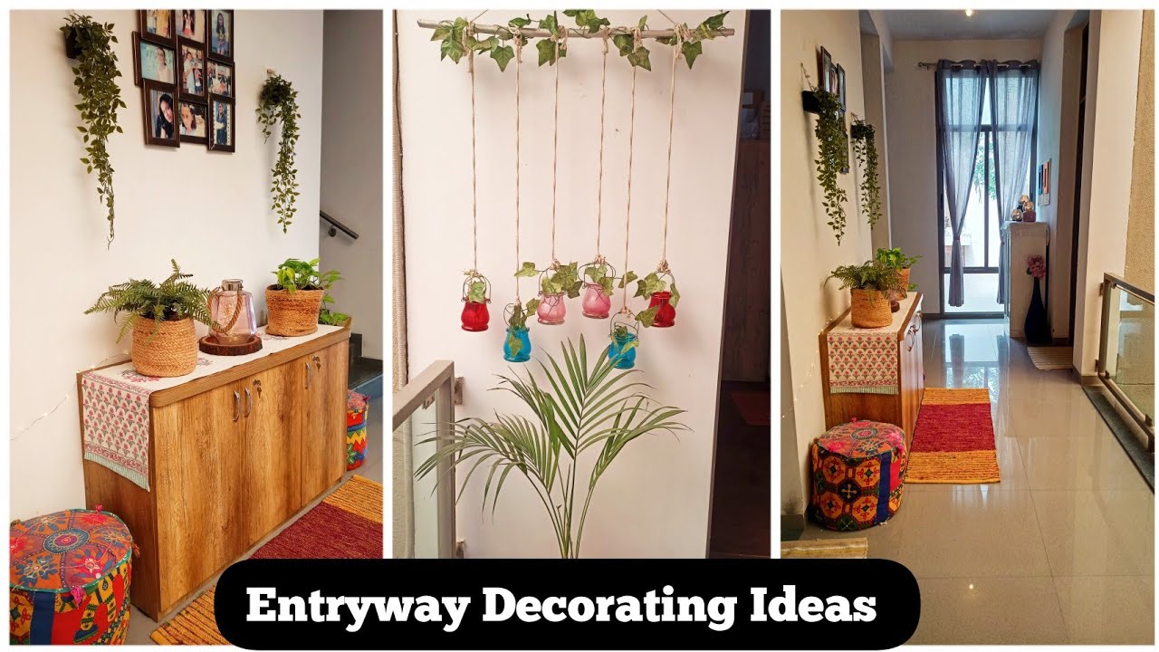 Simple And Quick Entryway Decorating Ideas 😍 || Entrance Makeover Ideas