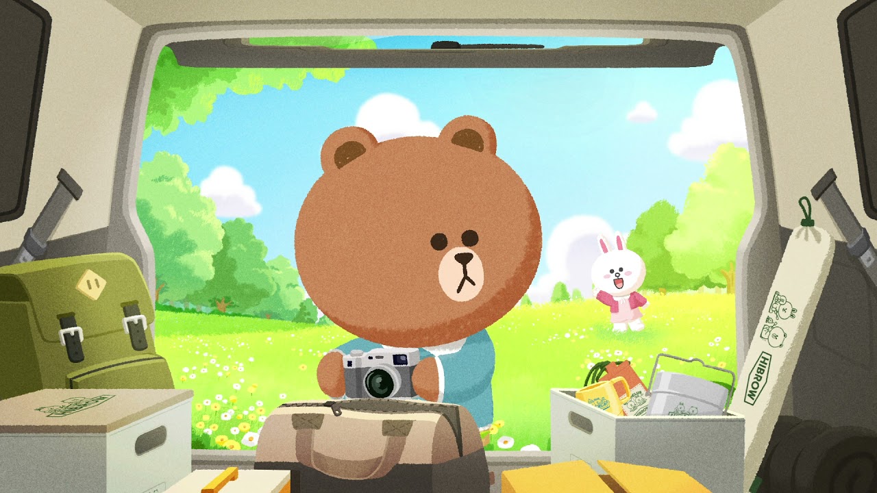 BROWN & FRIENDS camping with HIBROW