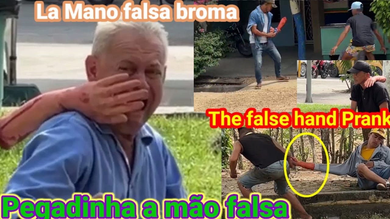 broma la mano falsa
