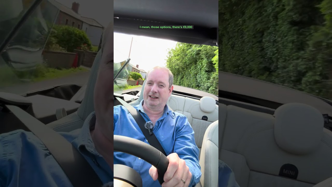 Driving the MINI Cooper Convertible S 