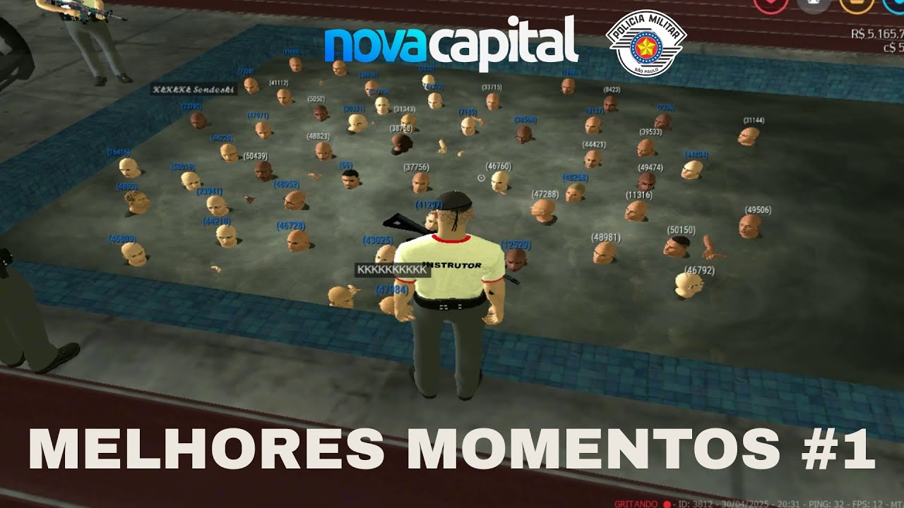MTA:SA MELHORES MOMENTOS #1 / PMESP NOVA CAPITAL RP