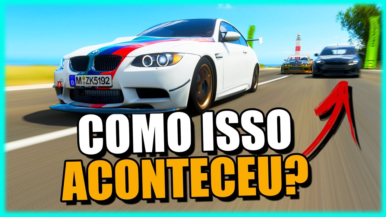 MAS O QUE ACONTECEU NESSA CORRIDA? - FORZA HORIZON 4