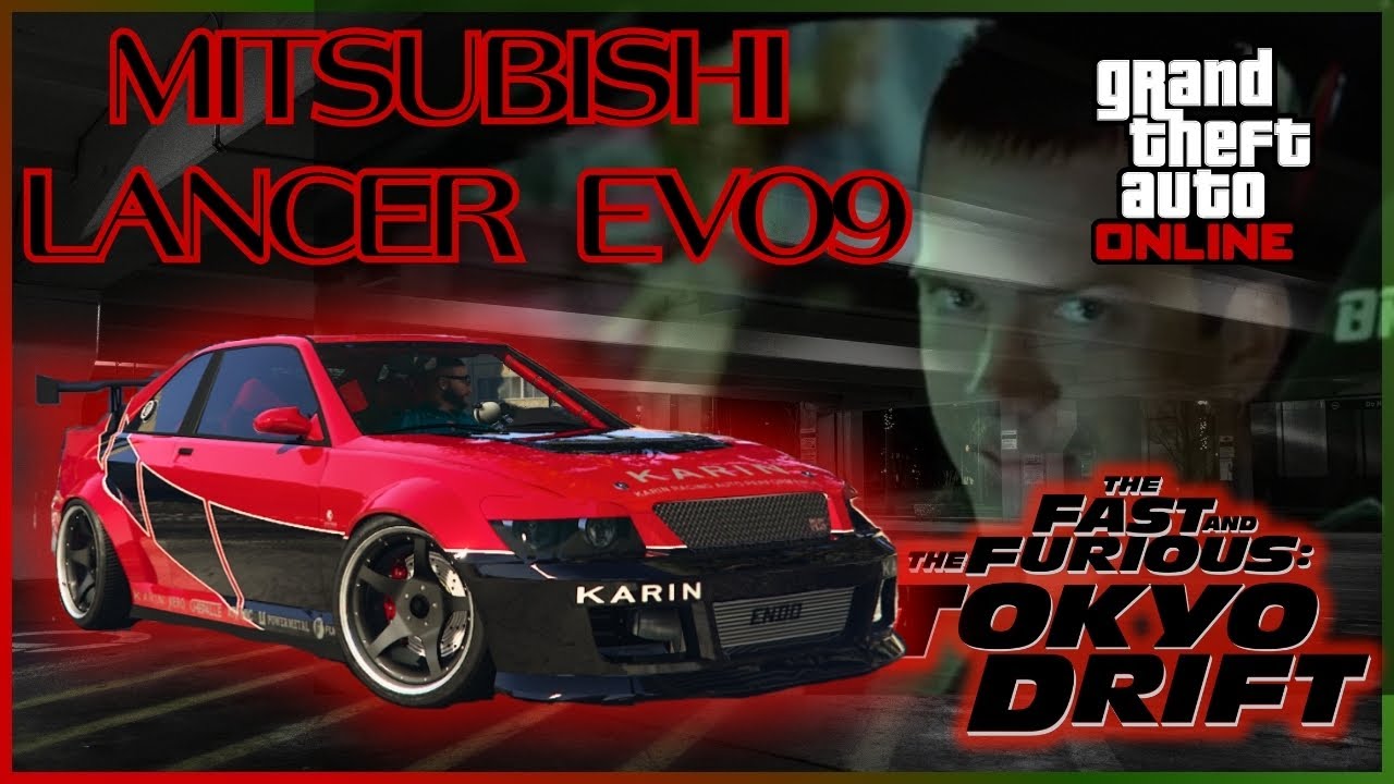 Cómo recrear el Mitsubishi Lancer EVO 9 de Sean (Reto Tokio) en GTA 5 Online 🚗🔥 | SIN MODS