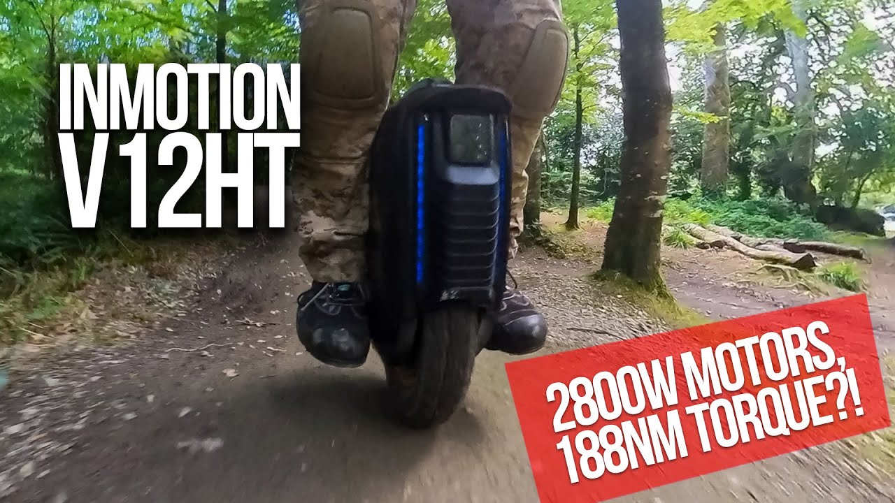 InMotion V12HT is the Ultimate Hill-Climbing EUC for Commuting and Fun