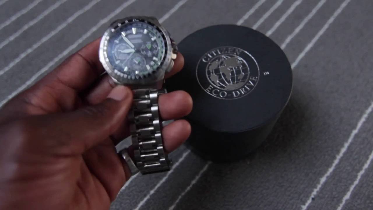 CITIZEN PROMASTER NAVIHAWK GPS WATCH