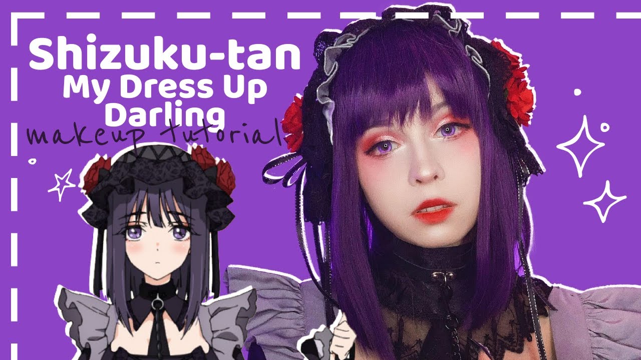 ✧Shizuku-tan - My Dress Up Darling - Cosplay Make Up Tutorial Makeover Transformation✧