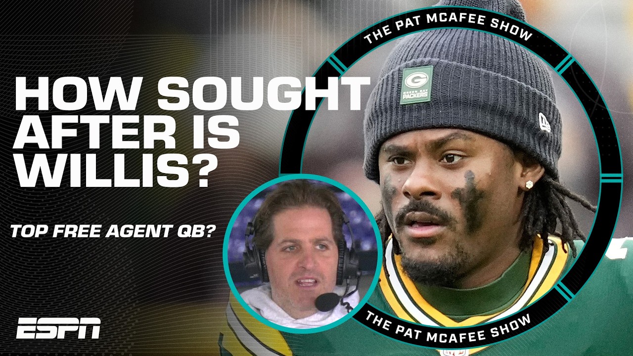 Peter Schrager says Malik Willis is the PREMIER FREE AGENT QB this offseason | The Pat McAfee Show