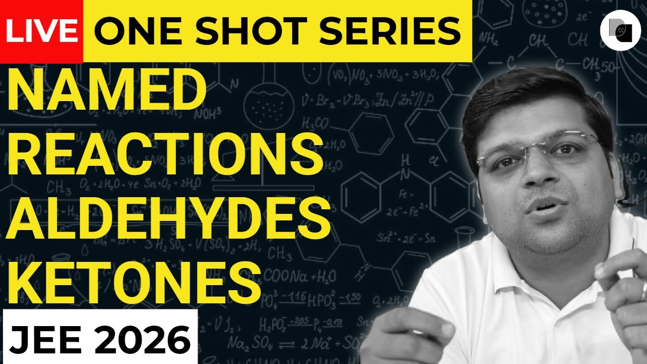 Aldehydes and Ketones | Named Reactions| ONE SHOT | Live - DexterChem