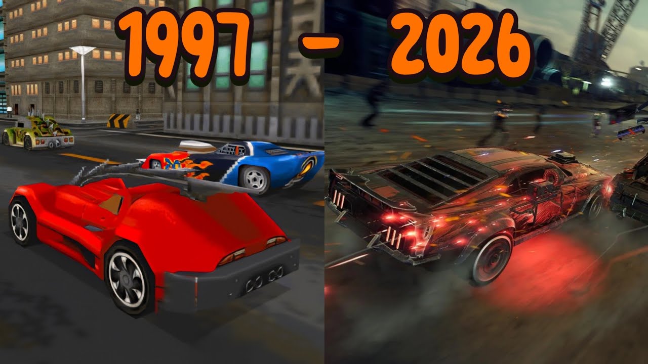 Evolution Of Carmageddon Games (1997 - 2026) [4K 60FPS] and Death Scene Animation