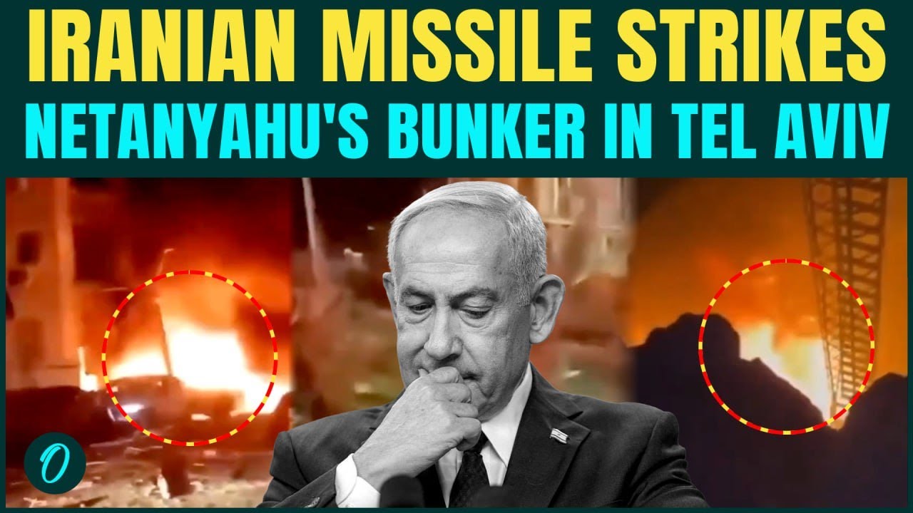 Iran BOMBS ‘Netanyahu’s Bunker’? Iranian Ballistic Missiles POUND Tel Aviv, Mega Shelter Destroyed