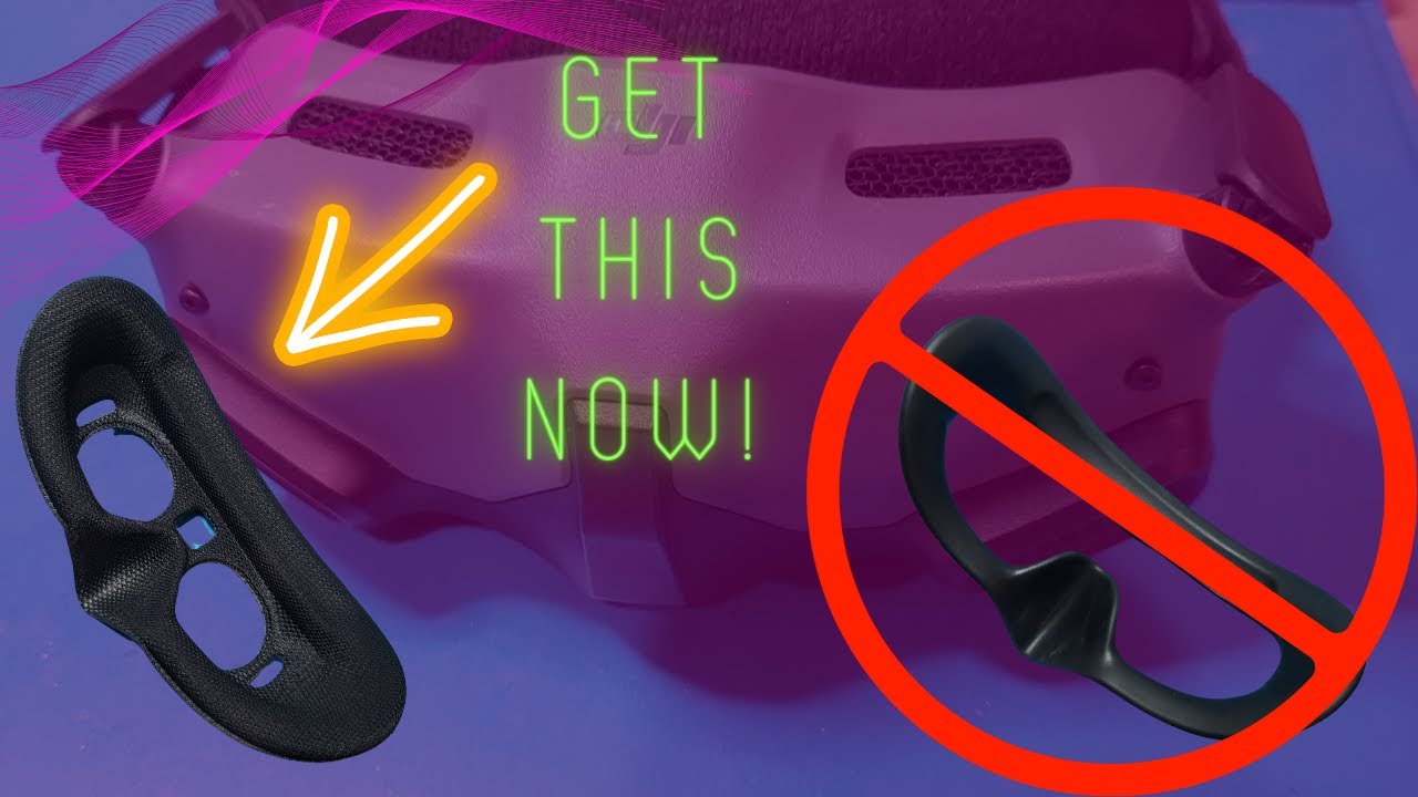 I found  an upgrade DJI Goggles 2 foam