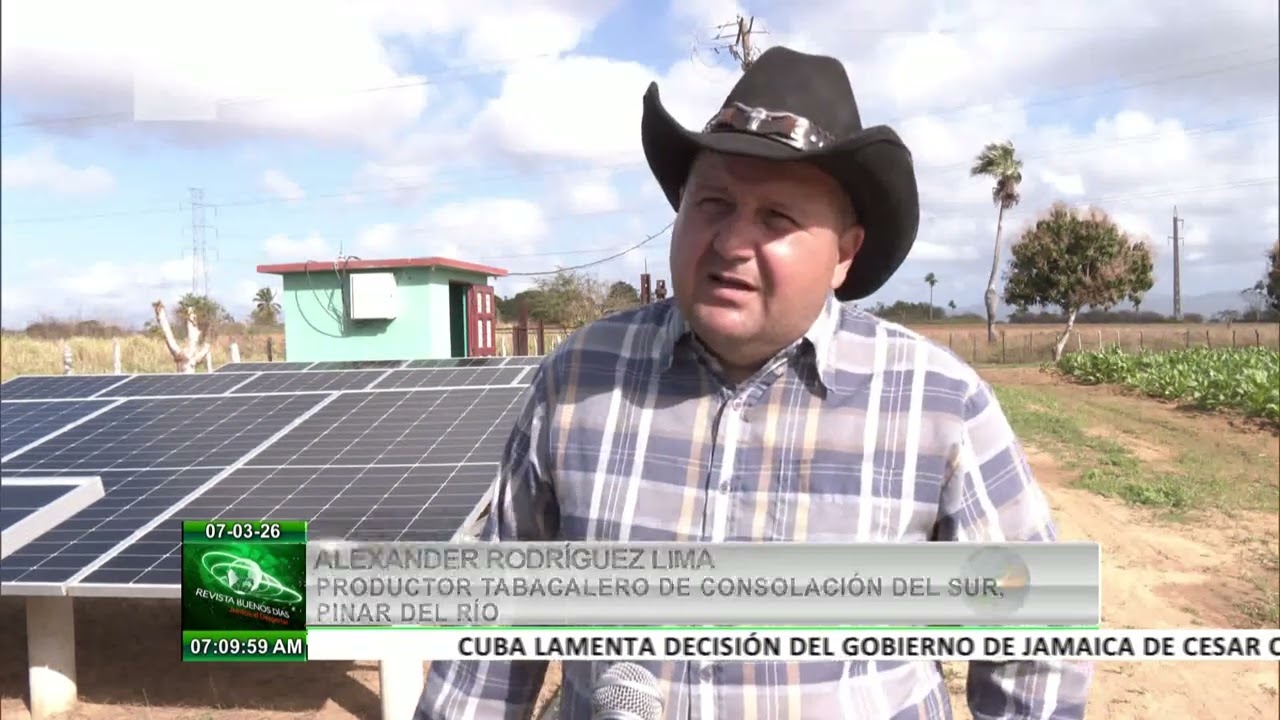 Cuba instalará más de dos mil sistemas de riego fotovoltaico este año