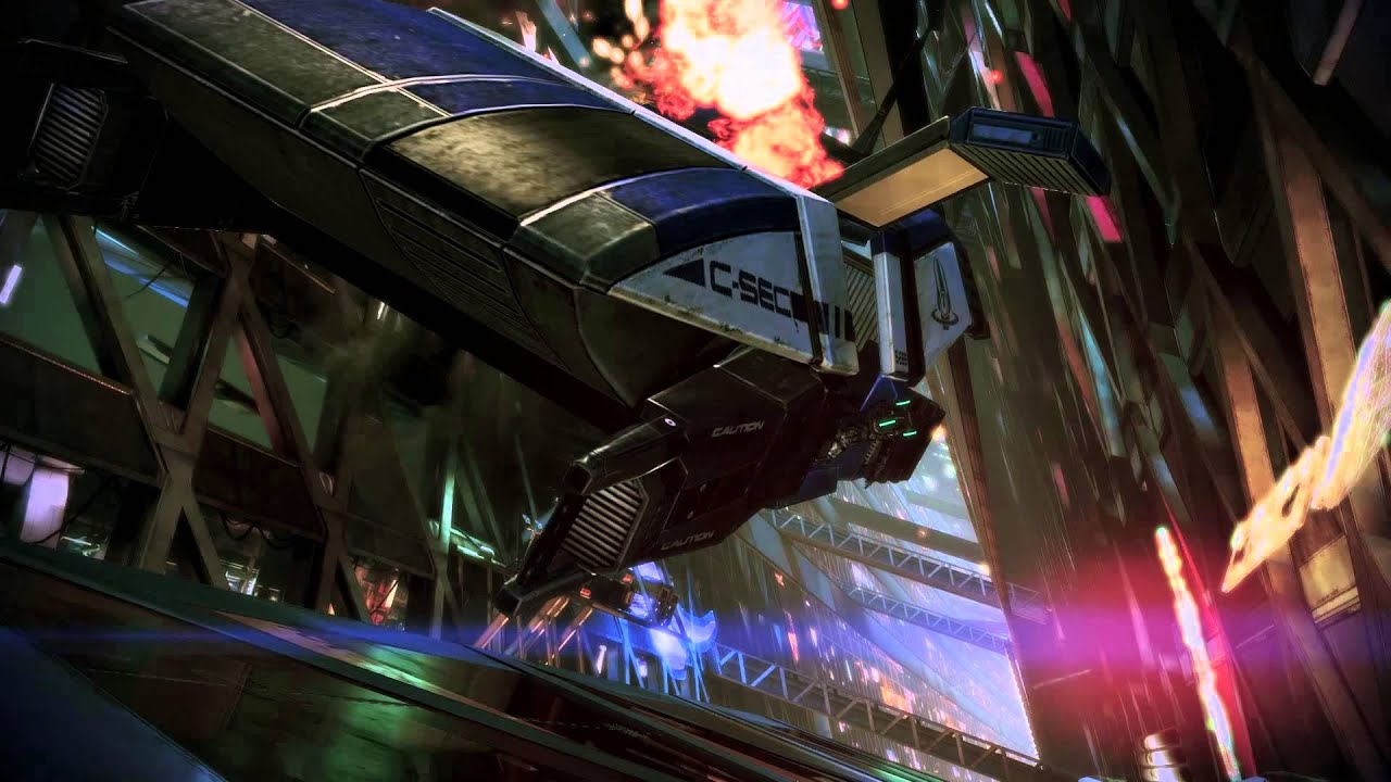 James saves the day [Citadel DLC] | Mass Effect 3
