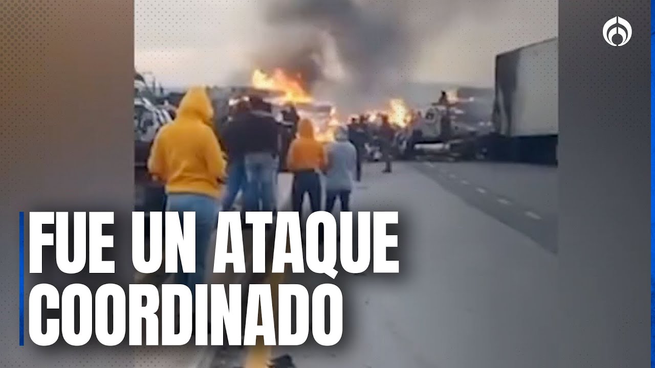 Zacatecas bajo fuego: delincuencia organizada incendia 37 veh&iacute;culos